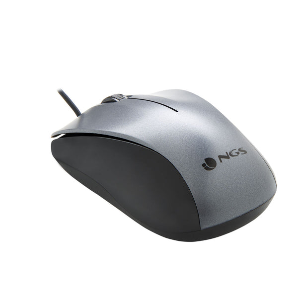 Optische Maus NGS NGS-MOUSE-1091 Grau 1200 DPI