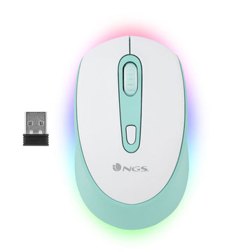Mouse NGS SMOG-RB MINT grün 1600 dpi Wireless