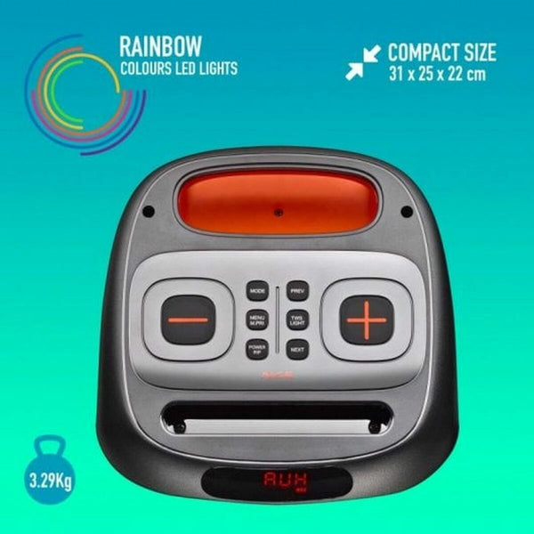 Tragbare Bluetooth-Lautsprecher NGS WILDSWAG Schwarz