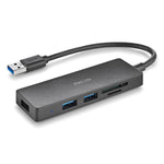 Hub USB NGS IHUBREADER Schwarz