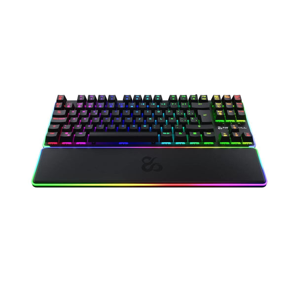Tastatur Newskill NS-KB-GUNGNYR-GAT-RE Qwerty Spanisch QWERTY Schwarz