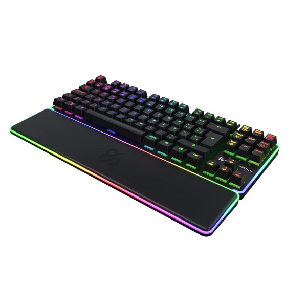 Tastatur Newskill NS-KB-GUNGNYR-GAT-RE Qwerty Spanisch QWERTY Schwarz