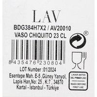 Trinkglas LAV Bodega Glas