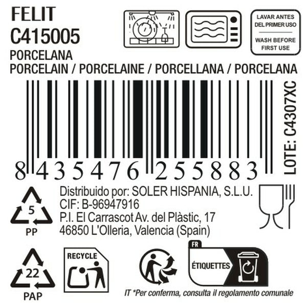 Dessertteller La Mediterránea Felit (ø 19 cm)