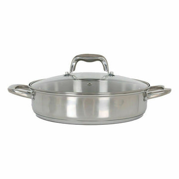Kasserolle mit Glasabdeckung Quttin 2,2 L Ø 24 x 6 cm