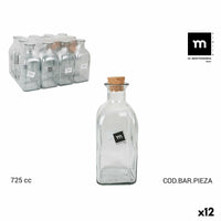 Glas-Flasche La Mediterránea Medi Stöpsel 725 ml (12 Stück)