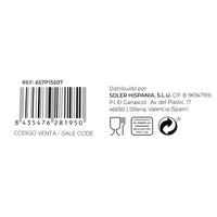 Champagnerglas Inde Passion 250 ml 6 Stücke