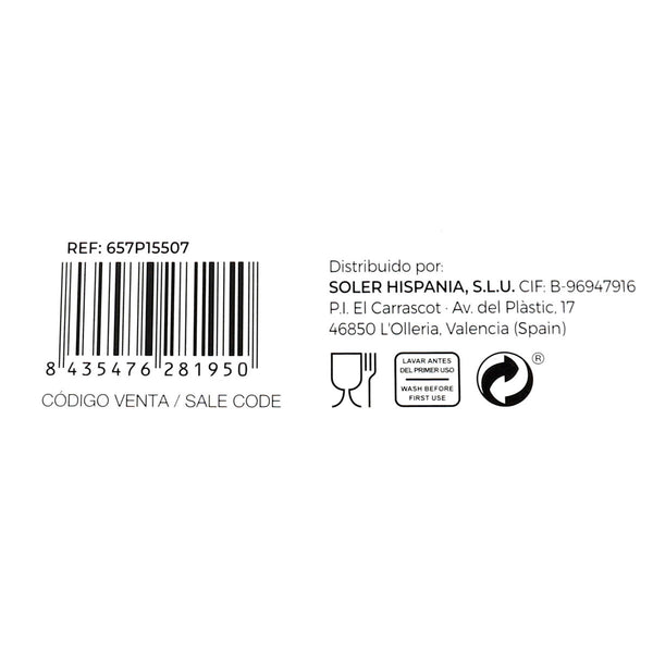 Champagnerglas Inde Passion 250 ml 6 Stücke
