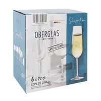 Champagnerglas Inde Sensation Ø 5 cm 220 ml 6 Stücke