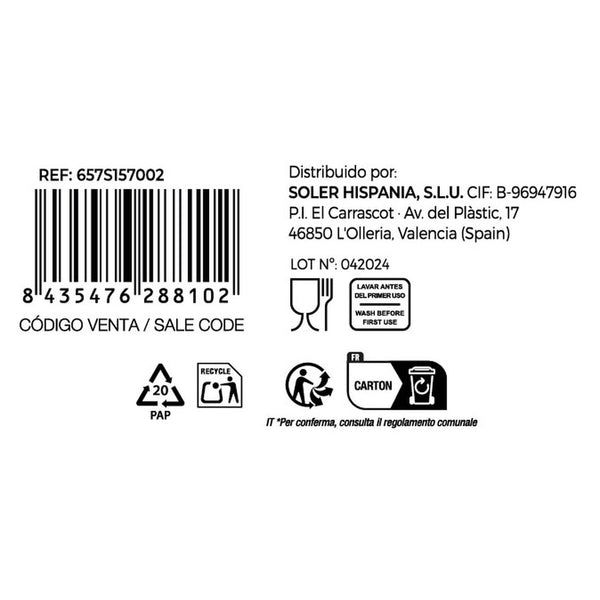 Weinglas-Set Inde Sensation 390 ml 6 Stücke