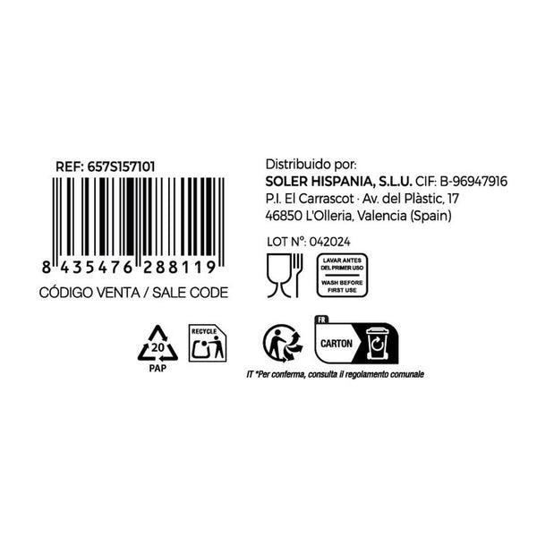 Weinglas-Set Inde Sensation 500 ml 6 Stücke