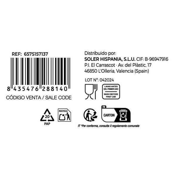 Gläsersatz Inde Sensation 800 ml 6 Stücke