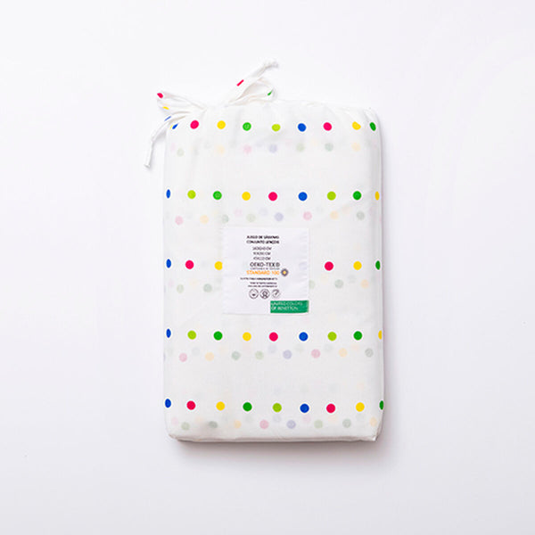 Bettwäsche-Set Benetton RAINBOW 4 Stücke