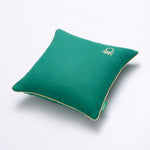 Kissen Benetton Rainbow grün 45 x 45 cm