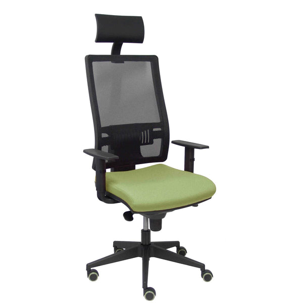Bürostuhl mit Kopfstütze Horna Piqueras y Crespo BALI552 Olive