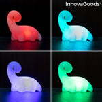 LED-Dinosaurierlampe, vielfarbig Lightosaurus InnovaGoods IG815318 Weiß Vinyl (Restauriert A)