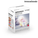 LED-Dinosaurierlampe, vielfarbig Lightosaurus InnovaGoods IG815318 Weiß Vinyl (Restauriert A)