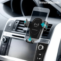 Handyhalterung mit kabellosem Ladegerät für Autos InnovaGoods V0103067 (Restauriert A)