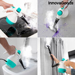 9 in 1 Mehrzweck Handdampfreiniger mit Zubehör Steany InnovaGoods   0,35 L 3 Bar 1000W 1000 W (Restauriert A)