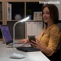 Wiederaufladbare Touch-LED-Tischlampe InnovaGoods Lum2Go Weiß ABS Kunststoff (Restauriert A)