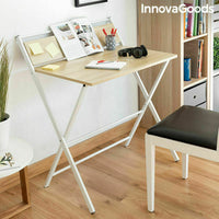 Klappbarer Schreibtisch mit Ablage InnovaGoods Tablezy (Restauriert D)