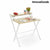 Klappbarer Schreibtisch mit Ablage InnovaGoods Tablezy Holz (Restauriert A)