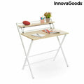 Klappbarer Schreibtisch mit Ablage InnovaGoods Tablezy (Restauriert D)