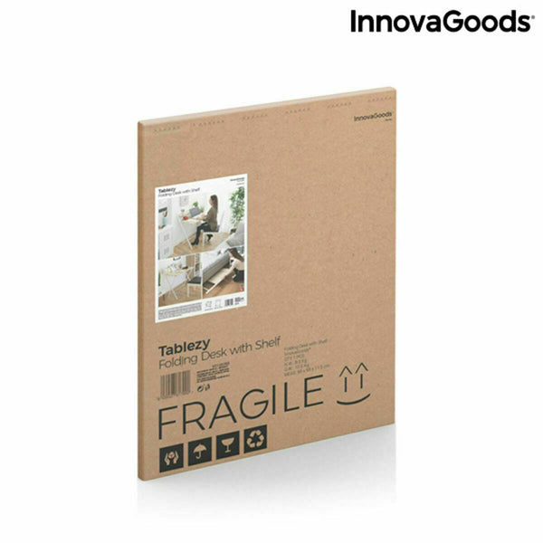 Klappbarer Schreibtisch mit Ablage InnovaGoods Tablezy (Restauriert D)