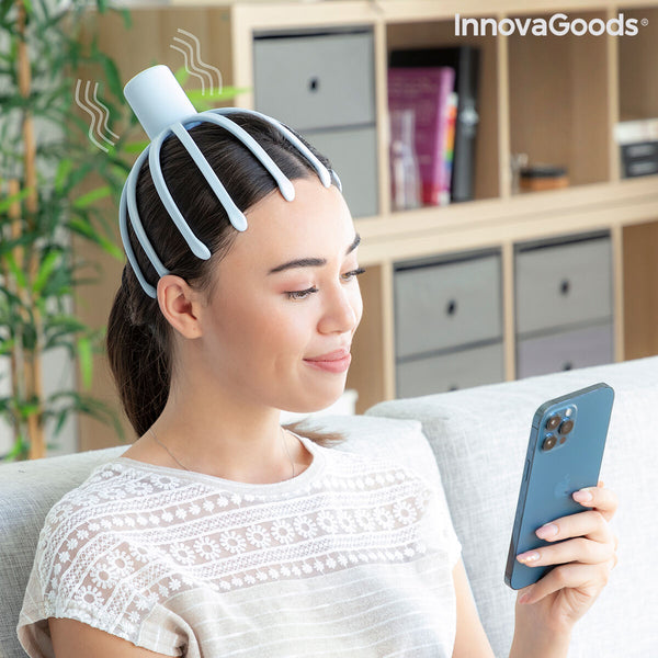 Wiederaufladbares Kopfmassagegerät InnovaGoods Modelo Helax (Restauriert A)