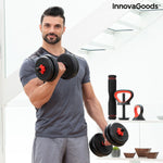 6 in 1 Verstellbarer Hantelsatz mit Trainingsanleitung Sixfit InnovaGoods DUMBBELLS Eisen (Restauriert B)