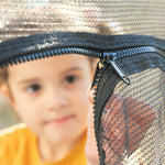 Kindertrampolin mit Sicherheitsnetz InnovaGoods (Restauriert D)