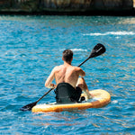 2 in 1 Aufblasbares Paddel-Board mit Sitz und Zubehör InnovaGoods Orange 10'5" 320 cm (Restauriert D)