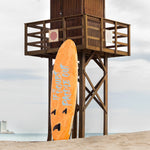 2 in 1 Aufblasbares Paddel-Board mit Sitz und Zubehör InnovaGoods Orange 10'5" 320 cm (Restauriert D)