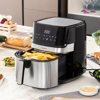 Heißluftfritteuse InnovaGoods Fryinn Pro 5500 Schwarz 1700 W 5,5 L Edelstahl