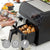 Heißluftfritteuse InnovaGoods   Schwarz 3400 W 8 L Edelstahl (Restauriert B)