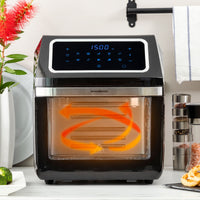 Heißluftfritteuse InnovaGoods Schwarz 1800 W 12 L Edelstahl (Restauriert A)