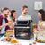 Heißluftfritteuse InnovaGoods Schwarz 1800 W 12 L Edelstahl (Restauriert A)