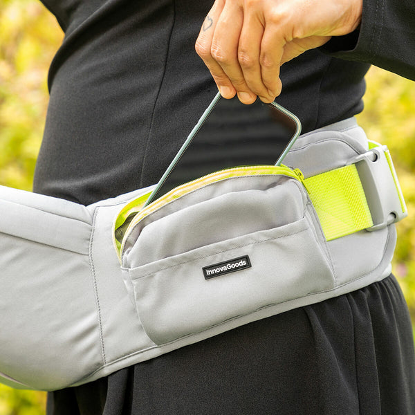 Anpassungsfähige Babytrage mit 2 Taschen Seccaby InnovaGoods