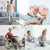 Drehbarer und verstellbarer Badezimmerhocker Roshawer InnovaGoods Weiß (Restauriert A)
