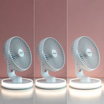 Tischventilator mit Akku und LED FanLed InnovaGoods Ø6,6'' 4000 mAh