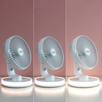 Tischventilator mit Akku und LED FanLed InnovaGoods Ø6,6'' 4000 mAh