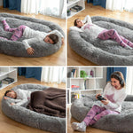 Hundebett für Menschen | Human Dog Bed XXL InnovaGoods (Restauriert B)