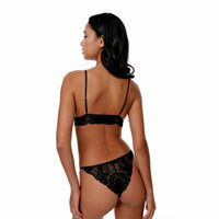 Bikini Black Limba Triangular Mojave Schwarz