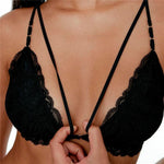 Bikini Black Limba Triangular Mojave Schwarz
