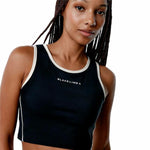 Sporttop für Frauen Black Limba Streamline Fitness