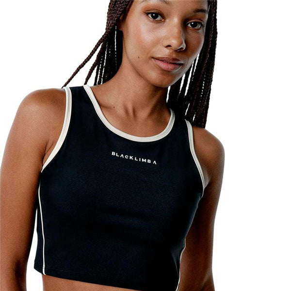 Sporttop für Frauen Black Limba Streamline Fitness