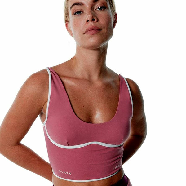 Sporttop für Frauen Black Limba Courtedge  Fitness
