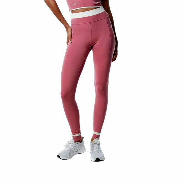 Sporthose Damen Black Limba Courtedge  Rosa