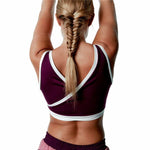 Sporttop für Frauen Black Limba Courtpulse  S Fitness