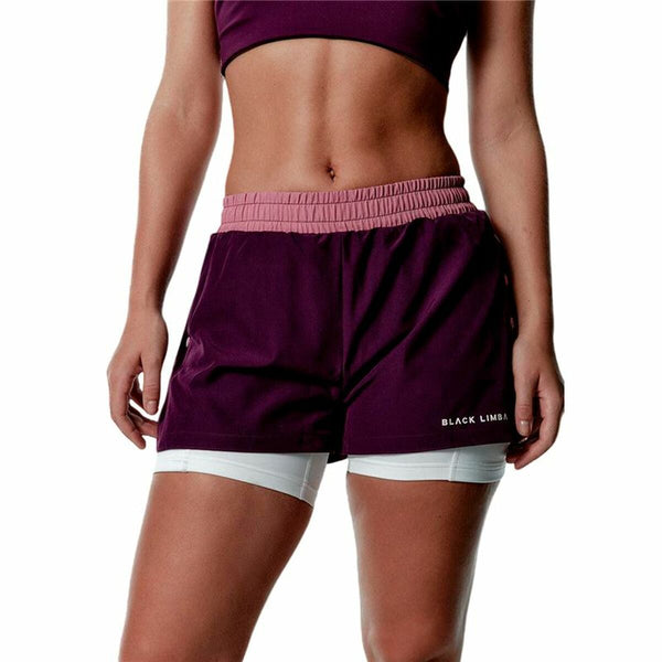 Damen-Sportshorts Black Limba Courtpulse